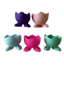 Colorful Silicone Egg Holders, Suitable For Boiled Or Soft Boiled Eggs - Multi-Color Packaging, Fits Individual Eggs With Stands - Dishwasher , Easy To Clean - Breakfast, Brunch, Morning Kitchen Gadget Tool - Multicolor - View 7