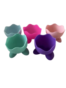 Colorful Silicone Egg Holders, Suitable For Boiled Or Soft Boiled Eggs - Multi-Color Packaging, Fits Individual Eggs With Stands - Dishwasher , Easy To Clean - Breakfast, Brunch, Morning Kitchen Gadget Tool - Multicolor - View 8