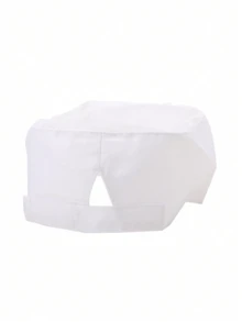 Disposable Chef Hat & Bib Apron With Hair Net, Disposable Kitchen Cooking Cap Apron Hair Cover Set, Food Service Catering Uniform For Restaurant Home Kitchen Party - Multicolor - View 9