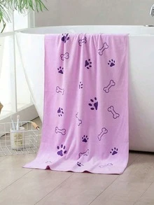 Super Soft Microfiber Dog Drying Towel, Quick Absorbent Bath Towel For Pet Grooming, Suitable For Small And Medium Dogs - multicolor - View 12