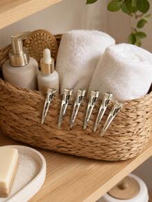 Clips invisibles para el peinado, clips de pato para el posicionamiento del cabello que dan volumen a la raíz - Plateado - Ver 5