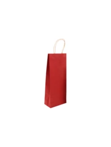 Bolsas de papel kraft para vino con cinco colores disponibles para que los jugadores las lleven, bolsas de vino, bolsas de embalaje de papel kraft para vino tinto - Ver 2