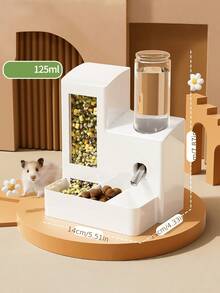 1 Buah Dispenser Air Anti Bocor untuk Hamster, Anti Tumpah, Botol Air Kecil untuk Hewan Peliharaan, Aksesori Kandang Hamster, Gerbil, dan Hamster Kerdil - View 7