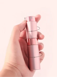 1/3 Pcs 10ML Refillable Perfume Bottle, Refillable Perfume Atomizer, Travel Perfume Spray Dispenser, Mini Portable Empty Liquid Container, Travel Essentials, Beach Travel Storage Bag - Multicolor - View 2