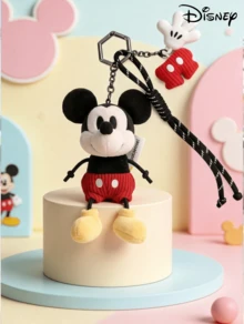 Disney Disney Genuine Plush Toys, Plush Keychains, Bags, Accessories, Pendants, And Small Gifts For Children Featuring Mice - Black - View 2