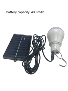 1/2PCS-Solar Light Bulbs For Indoor Home, Outdoor Waterproof Camping Lamps For Tent, Rechargeable LED Solar Lights For Shed Night, Emergency Power Outage And Outside, Solar Lights Outdoor - multicolor - View 3