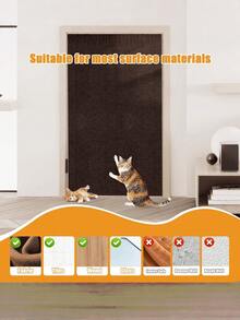 1PC Self Adhesive Cat Scratch Furniture Protector Pad Anti Scratching Couch Sofa Protector DIY Cat Tree Scratch Guard For Indoor Cat Cat Supplies Pet Furniture Protector - 30*100cm - View 14