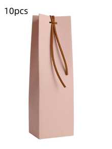 10pcs/30pcs Kraft Paper Gift Bag Party Candy Gift Mini Boxes Birth Favors Party Gift Wedding Cookie Candy Bags Festival Favor Box - View 8