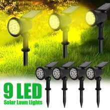 Outdoor Waterproof Solar Light, Dual-Use Spotlight, Ip65 Waterproof Led Light, Solar Garden Light, Zero Electricity Cost, Suitable For Courtyards, Gardens, Camping, Home Decoration, A Gift For Parents And Friends - black - View 2
