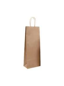 Bolsas de papel kraft para vino con cinco colores disponibles para que los jugadores las lleven, bolsas de vino, bolsas de embalaje de papel kraft para vino tinto - Ver 9