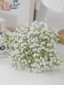 5/10/20/30/40 piezas de aliento de bebé artificial, cada una de aproximadamente 11 pulgadas/28 cm de largo. Estas flores de plástico artificial son excelentes para la decoración de mesa y arreglos de florero. - Multicolor - View 3