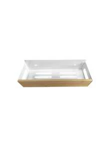 Magnetic Spice Rack For Refrigerators, Magnetic Spice Rack For Kitchen Storage, Multi-Functional Kitchen Organizer Rack That Requires No Drilling, Space-Saving Home Storage, Home Decor. - White - View 9