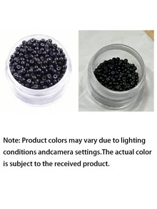 500pcs 3.0mm Silicone Nano Rings With Copper Rings And Silicone Lining, Hair Ties Hair Accessories - View 10