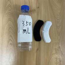24 Set Filter Air Mancur Minum Hewan Peliharaan, Filter Dispenser Air Kucing Karbon Aktif, Filtrasi, Filter Pengganti untuk Air Mancur Minum Kucing - Hitam putih - View 5