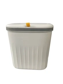 Simple Bathroom Trash Can, Wall-Mounted Large Capacity Garbage Bin With Waterproof And Bearing Features For Home And Toilet Home Bathroom Decor Bathroom Organizer Fall Decor Back To School - multicolor - View 9