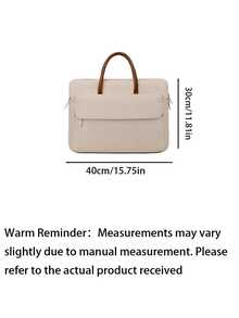 1PC Colorful Computer Bags For Men And Women, Shoulder Laptop Bags, 15 Inches, Fresh And Simple Briefcases Back To School - multicolor - View 9
