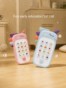 MINKOJA MINKOJA Baby Phone Toy With Music, Sound, Teething Rubber, Simulated Phone, Early Education Toy, Children's Gift - Multicolor - View 4