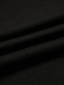 Camiseta Senderismo Montaña Reflejada Minimalista - Negro - Ver 6