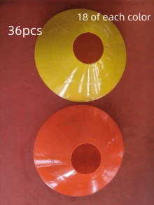 Football Training Equipment Set: Includes Agility Ladder And Marker Discs. Soft Ladder For Footwork, Speed And Agility Training. Ideal For Football, Basketball And Physical Workouts, Practical Sports Auxiliary Gear. - Multicolor - View 8