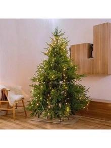 1 Christmas Tree Light, Waterfall Christmas Lights, USB-Powered Christmas Lights, 6.6-Foot Hanging 200-LED Christmas Light String, Suitable For Holiday Party Decorations, Christmas Decorations, Christmas Tree Gifts, - Round waterfall light - View 12
