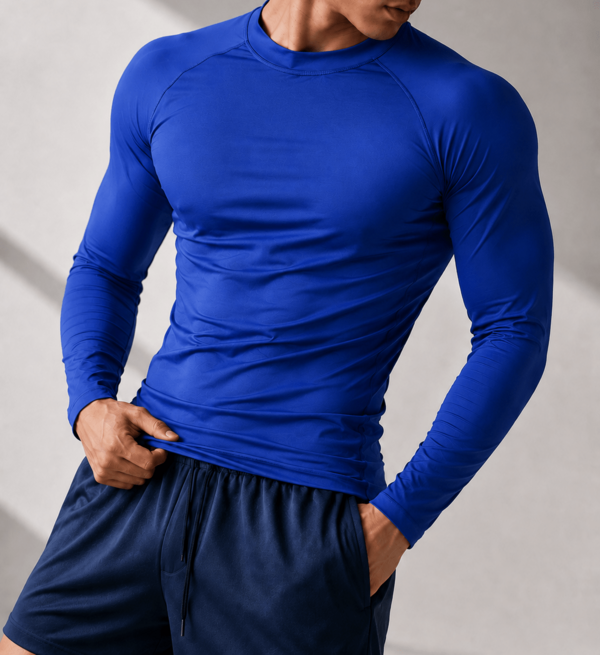 Playera de Compresion Deportiva Manga Larga