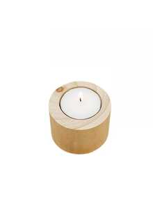 6pcs Wooden Candle Holder Candle Set, Suitable For Wedding, Festival, Room Decoration, Birthday Gift - one-size - View 7