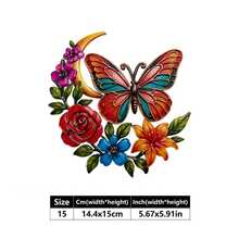 1Pc Moon Phase Butterfly Metal Wall Art, Boho Decor For Indoor, Outdoor, Home & Garden, Easy To Install, Ideal Holiday Gift - Moon Phase Butterfly - View 15