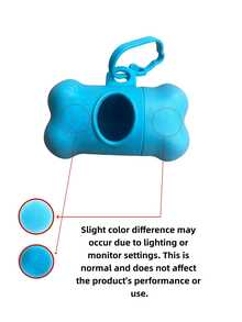 1/2/6PCS Hands Free Dog Waste Bag Dispenser Durable Plastic Free Portable Poop Collector Wheat Straw Bone Shaped Holder For Outdoor Walking Training Pet Waste Bag Carrier - Multicolor - View 16