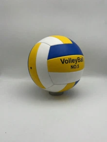Bóng chuyền thi đấu cỡ số 5 kèm túi lưới và bơm, bóng mềm chống mài mòn, chống trượt, thích hợp cho kỳ thi thể dục cấp trung học và luyện tập hàng ngày. - Nhiều màu - Xem 5