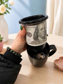 Zazumi 1Pc Hidden Money Storage Box, Secret Container In Mug/Marker/Lipstick/Soda Can Style, Portable Diversion For Cash, Jewelry, Keys & Small Valuables, Novelty Desktop Organizer For Home, Office, Travel & Gift - Multicolor - View 2