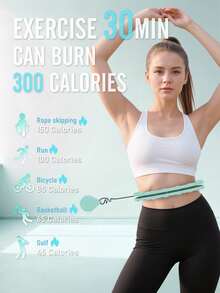 1PC 51IN 130CM Heavy Duty Weighted Fitness Hoop For Weight Loss Exercise With 26 Detachable Links And Headband For Women Beginners Home Gym Workout - Multicolor - View 3