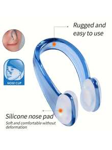 3PCS Soft Silicone Waterproof Nose Clip Anti Slip Comfortable Swim Diving Nasal Plug For Adults Swimming Training Water Sports Assorted Colors - A - View 5