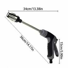 7PCS/Set High Pressure Telescopic Car Wash Hose With Adjustable Water Spray Gun, Garden Hose Kit, Universal For European And American Markets - 7PCS - View 5