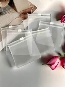 10 Buah/Set Tas Penyimpanan Perhiasan EVA, Tas Perhiasan Minimalis untuk Rumah, Hadiah untuk Hari Valentine, Kembali ke Sekolah, Perlengkapan Perjalanan - matte - View 5