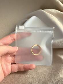 10 Buah/Set Tas Penyimpanan Perhiasan EVA, Tas Perhiasan Minimalis untuk Rumah, Hadiah untuk Hari Valentine, Kembali ke Sekolah, Perlengkapan Perjalanan - matte - View 6