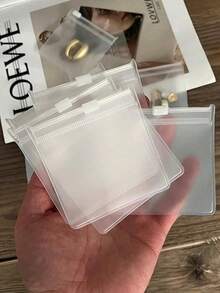 10 Buah/Set Tas Penyimpanan Perhiasan EVA, Tas Perhiasan Minimalis untuk Rumah, Hadiah untuk Hari Valentine, Kembali ke Sekolah, Perlengkapan Perjalanan - matte - View 8