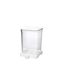1 Thick Plastic Small Fish Tank With Creative Shatterproof Design, Beta Fish Tank For Goldfish And Reptile Breeding, Minimalist Desktop Decor For Home And Office - Multicolor - View 9