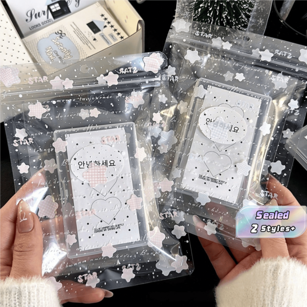 100入/包 自黏密封袋，節日禮品自黏密封袋，適用於女性小禮物包裝袋、節日、派對、生日禮物包裝袋，以及日常收納袋和塑膠自黏密封袋