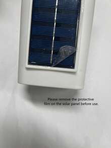 1PC Outdoor Solar Sensor Light, With Remote Control; Wireless Fake Surveillance Camera, Suitable For Hotel Porch, Garden, Patio, Driveway And Other Locations - Simulation camera light - View 4