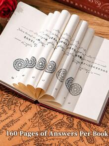 Zazumi 1 Buah Buku Jawaban Putar Ajaib Mini, Buku Catatan Gacha Jawaban Keberuntungan Ukuran Saku, Roda Keberuntungan Misteri & Permainan Balik Takdir, Panduan Pengambilan Keputusan yang Menyenangkan untuk Menghilangkan Stres, Hadiah Interaktif untuk Pelajar, Teman, Ulang Tahun, Pesta, Perjalanan & Penggunaan Sehari-hari - warna-warni - View 8