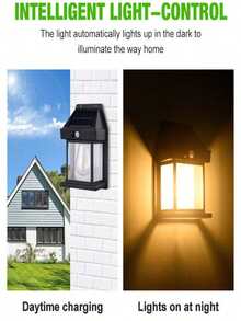 Lihangstar 1/2/4/8 Pieces Outdoor Solar Wall Lights With Motion Sensor, 3 Lighting Modes, Solar Flood Lights, Suitable For Garden, Outdoors, Corridor, Entrance, Garage, Street, And Emergency Use - Solar induction wall lamp - View 4