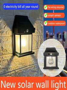 Lihangstar 1/2/4/8 Pieces Outdoor Solar Wall Lights With Motion Sensor, 3 Lighting Modes, Solar Flood Lights, Suitable For Garden, Outdoors, Corridor, Entrance, Garage, Street, And Emergency Use - Solar induction wall lamp - View 10