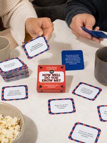 MINKOJA "How Well Do You Know Me?" Mini Trivia Card Game – 50 Fun Questions For Family & Friends, Engaging Social Party Game, Perfect Travel-Friendly Icebreaker Gift - Multicolor - View 4