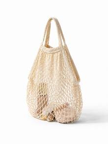 ROMWE Fairycore Mermaid Skeleton Medium Tote, Shopping Bag, Suitable For Students, Back-To-School Season, Work, Business, Commuting, Shopping And Vacation, Etc - Short Timmy - View 8