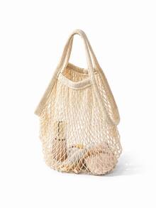 ROMWE Fairycore Mermaid Skeleton Medium Tote, Shopping Bag, Suitable For Students, Back-To-School Season, Work, Business, Commuting, Shopping And Vacation, Etc - Short Timmy - View 10