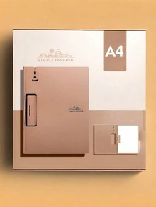 A4文件夹，美观实用，带夹子，360°翻转，多功能办公文件夹，横竖两用，便携式绘图板，办公学习必备，可折叠文件板，商务文件夹，学生办公学习用品，返校季必备 - A - 查看 26