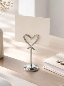Cirelle 1 cái giá đỡ trưng bày ghi chú hình trái tim bằng kim loại cho không gian làm việc tại nhà phong cách tối giản, mang lại vẻ đẹp thị giác cuốn hút và chức năng trưng bày ghi chú cho phụ nữ công sở thành thị - Nhiều màu - Xem 1