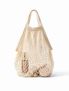 ROMWE Fairycore Mermaid Skeleton Medium Tote, Shopping Bag, Suitable For Students, Back-To-School Season, Work, Business, Commuting, Shopping And Vacation, Etc - Short Timmy - View 6