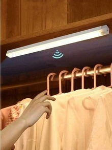 Led Motion Sensor Light, Set Of 2, Usb Rechargeable, 3 Color Modes, Dimmable, Large Capacity Battery, Perfect For Bedside, Night Light, Hotels, Bars, And More - 2pcs - View 6