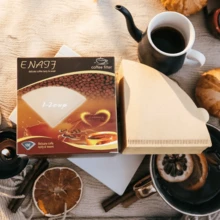 Home American Coffee Maker Filter Paper, Conical Drip Brewer, Filter Cone, Coffee Filter Cup, Ground Coffee Brewing Filter Paper Bag. - Multicolor - View 5